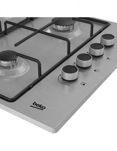 TABLE GAZ BEKO HIGG64123 SX INOX
