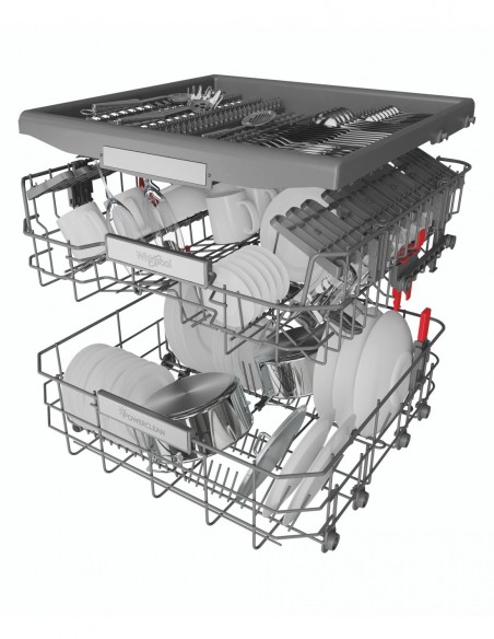 LAVE-VAISSELLE ENCASTRABLE WHIRLPOOL WCBO3T133PFI INOX