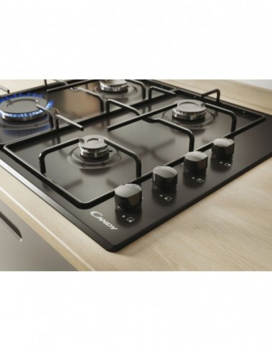 TABLE GAZ CANDY CHW640 BLB NOIRE