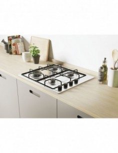 TABLE GAZ CANDY CHW640 LXB INOX 2