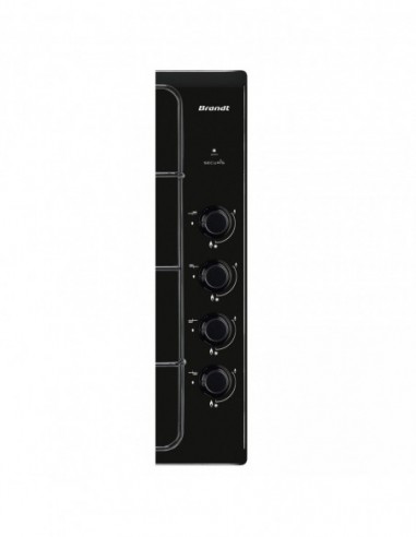 TABLE GAZ BRANDT BPE6410 B NOIR