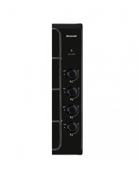 TABLE GAZ BRANDT BPE6410 B NOIR