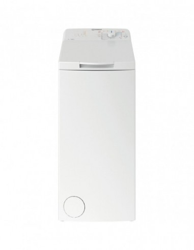 LAVE-LINGE TOP INDESIT BTWL60400EU/N BLANC