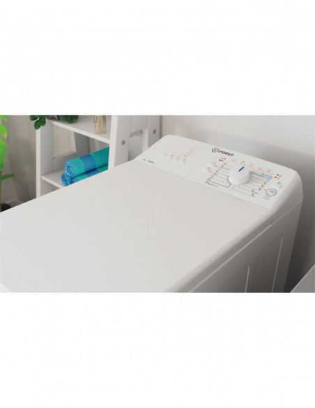 LAVE-LINGE TOP INDESIT BTWL60400EU/N BLANC