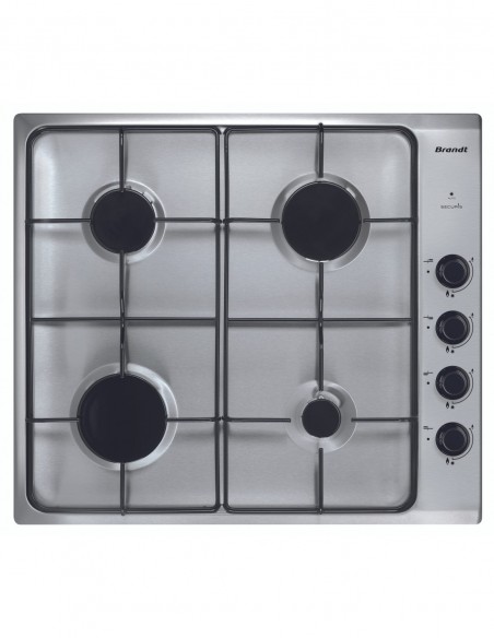 TABLE GAZ BRANDT BPE6410 X INOX