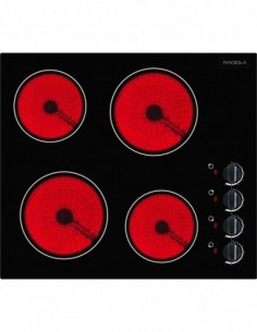 TABLE VITROCERAMIQUE RADIOLA RATV60M  NOIR