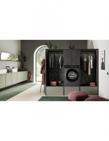 LAVE LINGE FRONTAL HAIER HW80-B14939S8-FR Silver