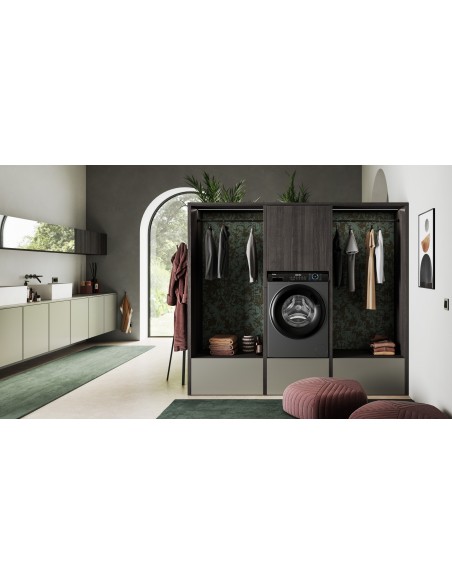 LAVE LINGE FRONTAL HAIER HW80-B14939S8-FR Silver