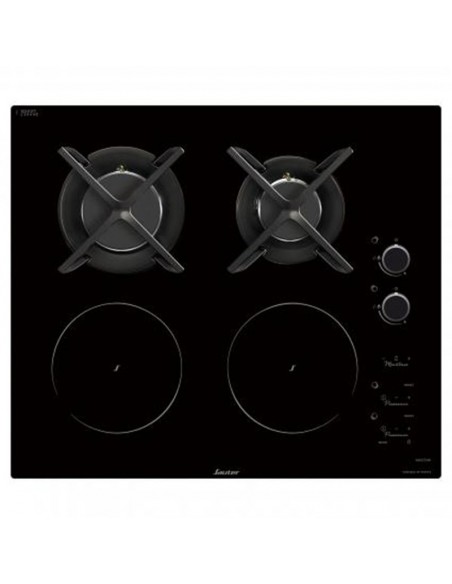 TABLE MIXTE ENCASTRABLE SAUTER SPI9602BM Noir