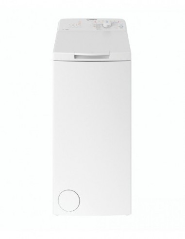 LAVE LINGE TOP GROUPE INDESIT BTWNL60400FR/N Blanc