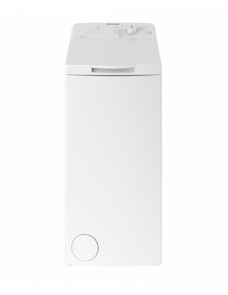 LAVE LINGE TOP GROUPE INDESIT BTWNL60400FR/N Blanc