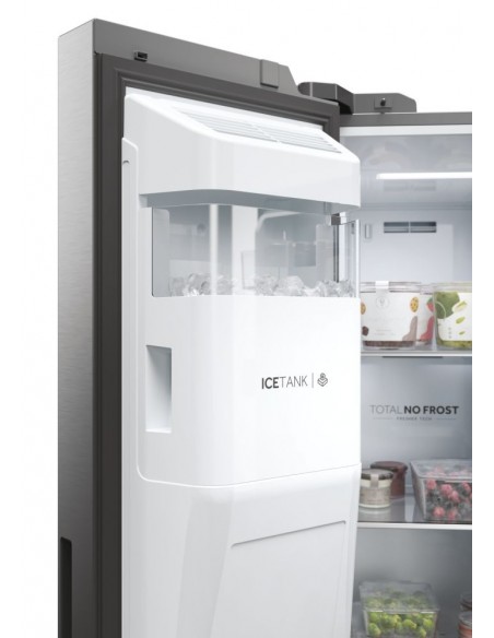 REFRIGERATEUR SIDE BY SIDE HAIER HSW59F18EIMM Silver