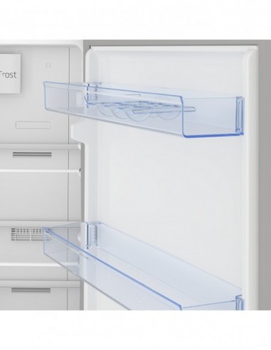 REFRIGERATEUR 2 PORTES BEKO RDNE350K40XBN Gris
