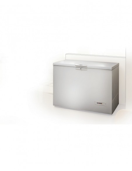 CONGELATEUR COFFRE WHIRLPOOL WHM46112 BLANC