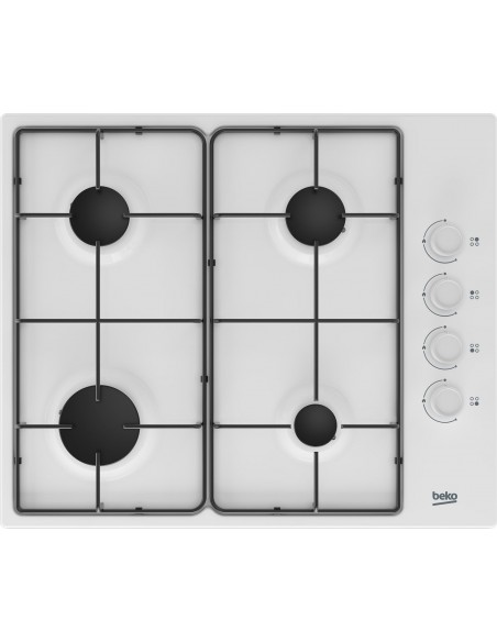 TABLE GAZ BEKO HIGG64123 SW BLANC