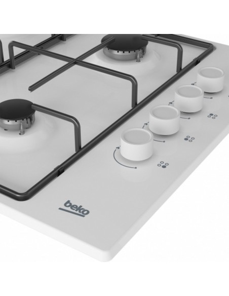 TABLE GAZ BEKO HIGG64123 SW BLANC