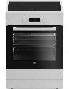 CUISINIERE 60X60 CM BEKO FSE68302MWC Blanc