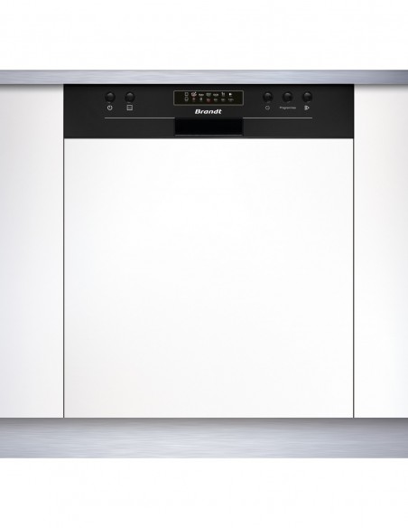 LAVE-VAISSELLE ENCASTRABLE 60CM BRANDT BDB424LB NOIR