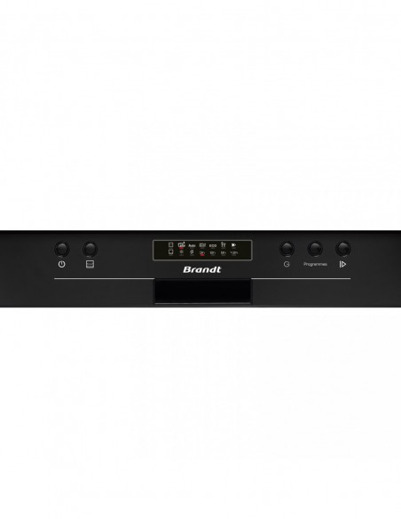LAVE-VAISSELLE ENCASTRABLE 60CM BRANDT BDB424LB NOIR