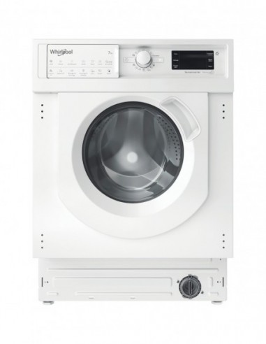 LAVE LINGE SECHANT ENCASTRABLE GROUPE WHIRLPOOL BIWDWG751482EUN Blanc