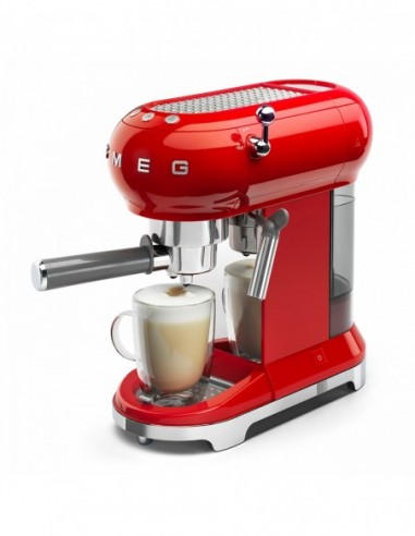 EXPRESSO SMEG ECF01 RDEU ROUGE