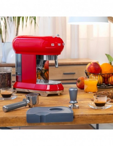 EXPRESSO SMEG ECF01 RDEU ROUGE