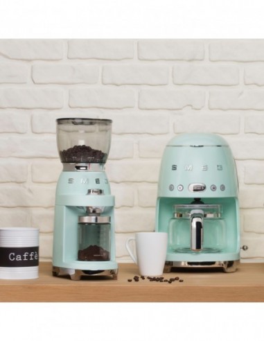 MOULIN A CAFE SMEG CGF01 PGEU VERT D EAU