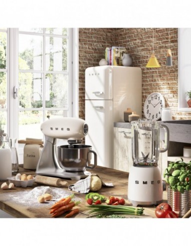 ROBOT MULTIFONCTION SMEG CREME SMF02CREU