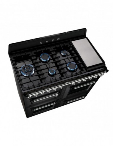 CENTRE DE CUISSON 110 CM SMEG TR4110BL1 Noir
