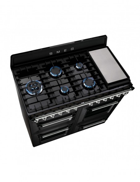 CENTRE DE CUISSON 110 CM SMEG TR4110BL1 Noir
