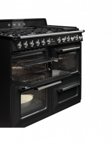 CENTRE DE CUISSON 110 CM SMEG TR4110BL1 Noir