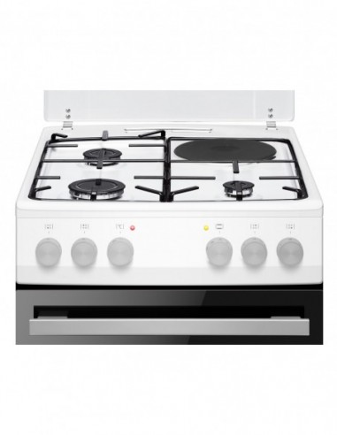 CUISINIERE 50X60 CM AMICA FACM103B Blanc