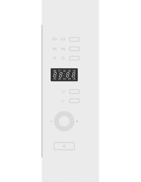 Micro-ondes grill encastrable DE DIETRICH DMG2122W Blanc