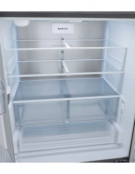 REFRIGERATEUR MULTI-PORTES LG ELECTRONICS FRANCE BLANC GMW765STGJ Inox