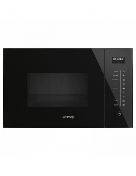 MICRO-ONDES GRILL ENCASTRABLE SMEG FMI125N Noir