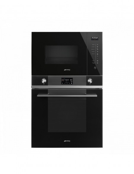 MICRO-ONDES GRILL ENCASTRABLE SMEG FMI125N Noir