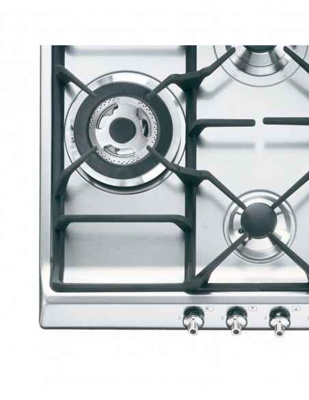 TABLE GAZ ENCASTRABLE SMEG SER60SGH3 Silver