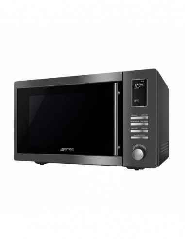 MICRO-ONDES GRIL SMEG MOE25B Noir