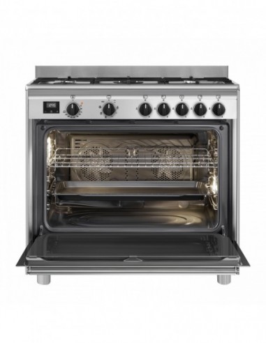 CENTRE DE CUISSON 90 CM SMEG BG91X2 Inox