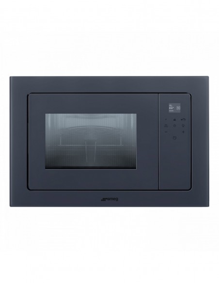 MICRO-ONDES GRILL ENCASTRABLE SMEG FMI120G Gris