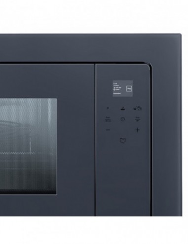 MICRO-ONDES GRILL ENCASTRABLE SMEG FMI120G Gris