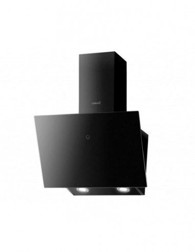 HOTTE MURALE LENA 600XGBK Noir