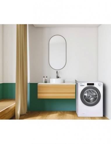 LAVE LINGE FRONTAL CANDY CSS1413TWMRE/FR Blanc