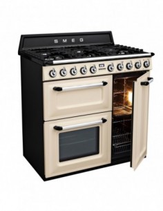 CENTRE DE CUISSON 90 CM SMEG TR93P 2