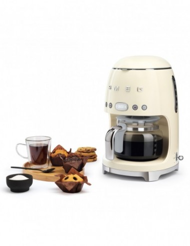 CAFETIERE SMEG DCF02 CREU CREME