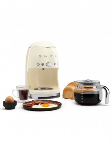 CAFETIERE SMEG DCF02 CREU CREME