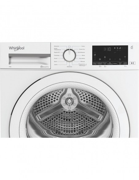 SECHE LINGE POMPE A CHALEUR WHIRLPOOL CWD93MWWSFR