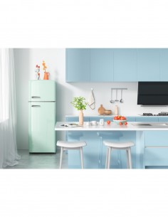 REFRIGERATEUR 2 PORTES HELVETIA HRDPER206EV1 VERT 2